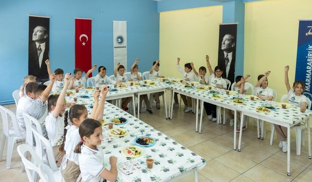 Geleceğin sofraları Erdek'te kuruldu
