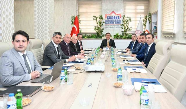 KUDAKA toplantısında bölgesel kalkınma vurgusu: Başkan Özakalın, projeleri değerlendirdi