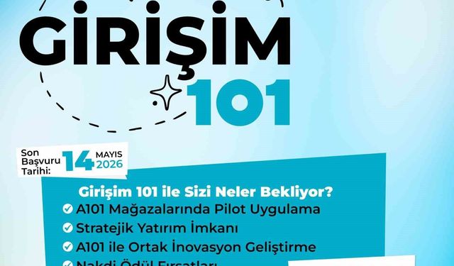 Perakendenin geleceğini tasarlayan girişimler A101'de buluşuyor