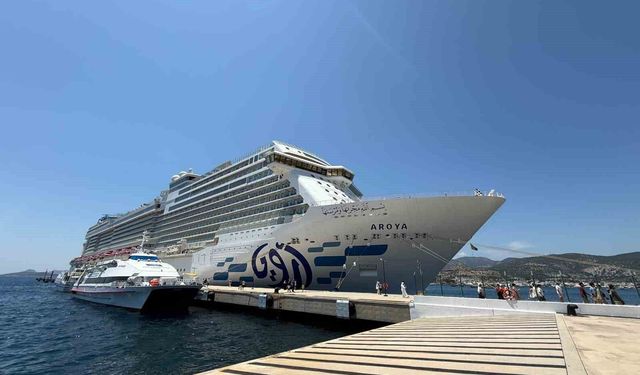 Bodrum'a 2 bin 124 yolcuyla geldi