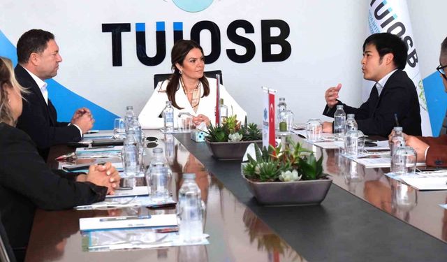 TÜİOSB'ye Japonya'dan yatırım ilgisi