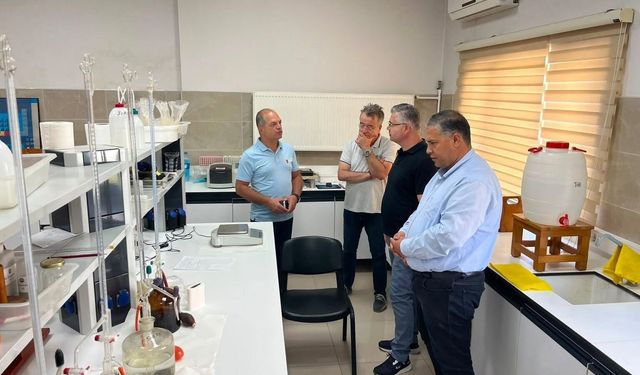 Manisa'daki tarımsal analiz laboratuvarının çalışmalarına sıkı takip