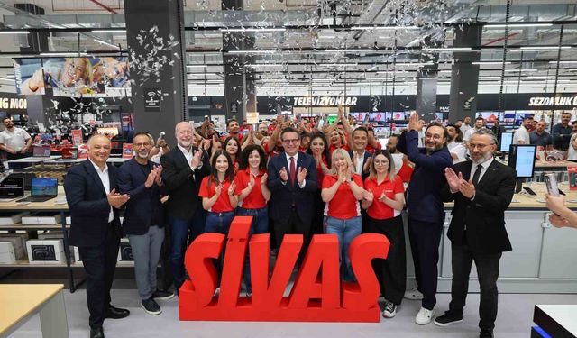 MediaMarkt Türkiye yeni mağazasını Sivas'ta açtı