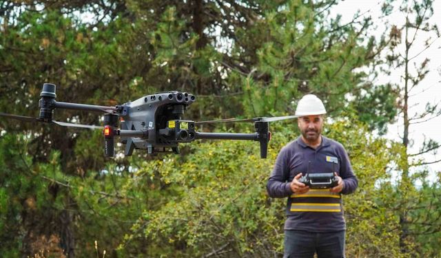 Enerjisa Dağıtım Şirketleri drone teknolojisiyle ormanlık alanlardaki şebekesini izliyor