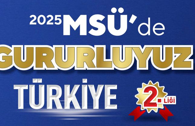 SANKO OKULLARI ÖĞRENCİSİ MSÜ SINAVINDA TÜRKİYE İKİNCİSİ OLDU