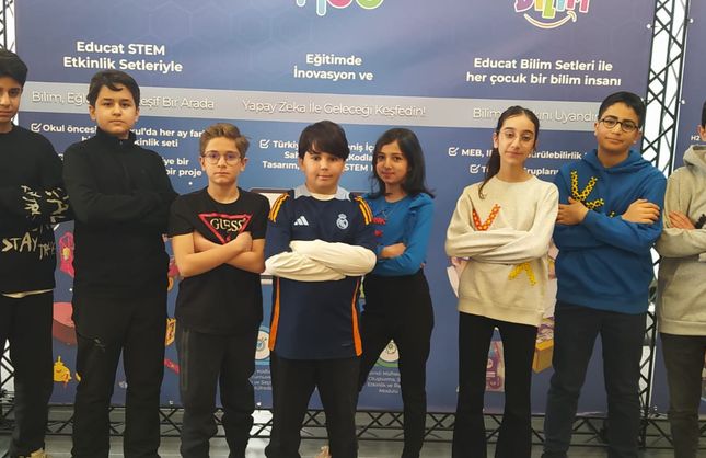 SANKO OKULLARI ROBOT YARIŞMASINDA TÜRKİYE İKİNCİSİ OLDU