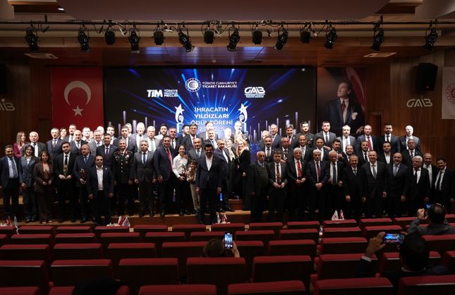 İhracatın Yıldızları Ödüllendirildi