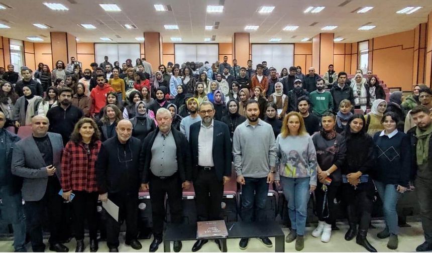 RESSAM ALEXANDER SAMSONOV GAÜN’LÜ ÖĞRENCİLERLE BULUŞTU