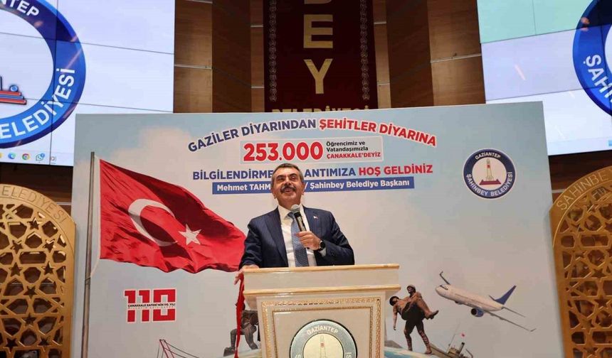 Milli Eğitim Bakanı Yusuf Tekin: "Kendi değerlerimize uygun, müfredatımızı revize ettik"