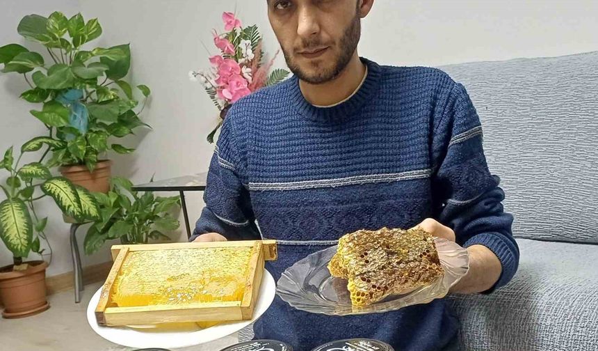 Araban'da üretilen bala yoğun talep