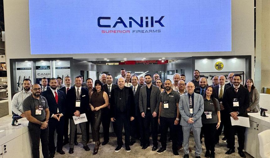 CANiK'ten Las Vegas'ta gövde gösterisi: Yeni nesil tabanca ilk kez sahnede