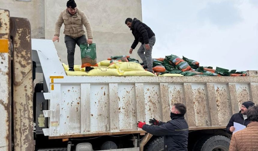 Demirözü'nde 210 çiftçiye tarımsal destek sağlandı
