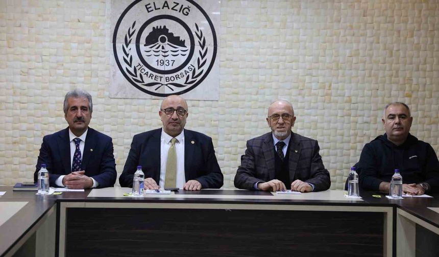 Elazığ Ticaret Borsası 2025'i değerlendirdi, 2026 hedeflerini açıkladı