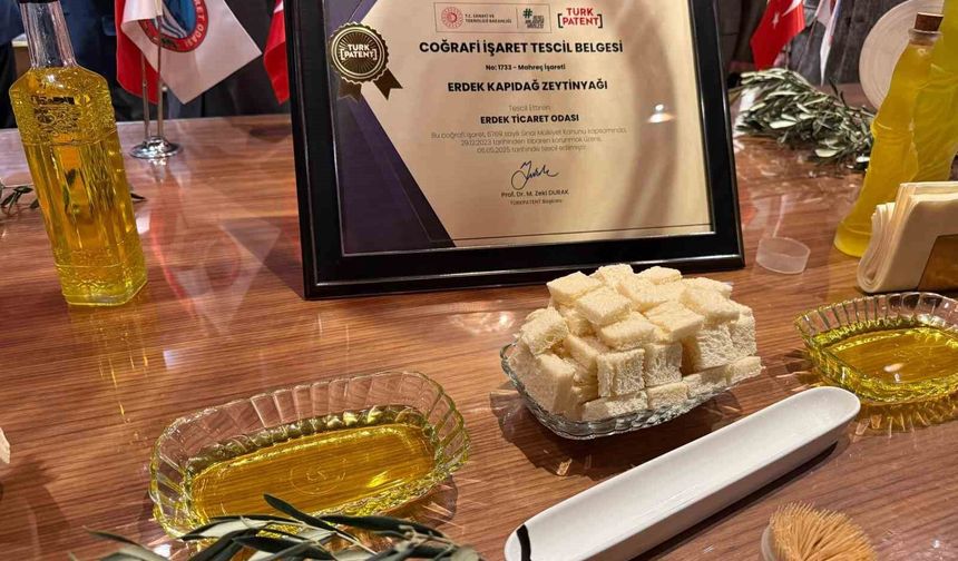 Erdek Kapıdağ Zeytinyağı'ndan markalaşmada önemli adım