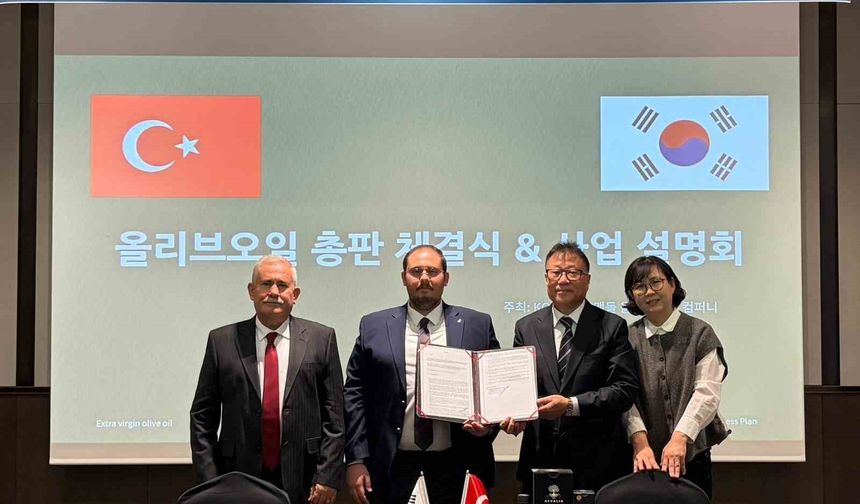 Türk zeytinyağında bir ilk