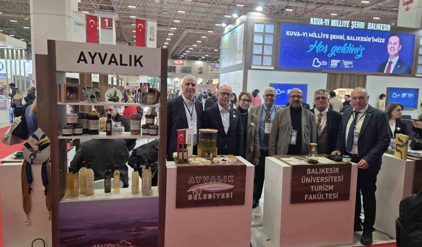 Ayvalık Belediyesi EMITT Fuarı'nda yerini aldı