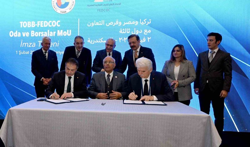 Başkan Erdoğan, Türkiye-Mısır Oda ve Borsalar İş Birliği Forumuna katıldı