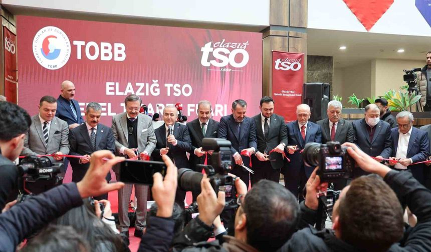 Elazığ TSO Genel Ticaret Fuarı kapılarını açtı