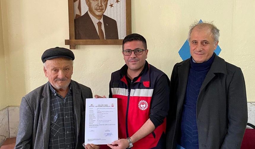 Göncek kavunu organik tarım kapsamına alındı