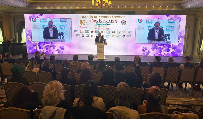 HAK-İŞ'in 'Türkiye kadın buluşmaları' programı Van'da düzenlendi