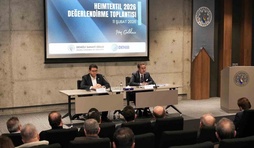 Heimtextil 2026 değerlendirme toplantısı DSO ev sahipliğinde gerçekleştirildi