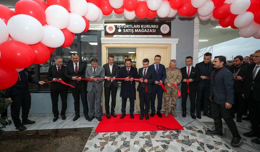 Kırıkhan'da hükümlü ve tutukluların ürettikleri ürünler işyurtları satış mağazasında satışa sunulacak