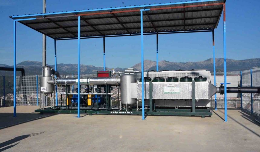 Muğla Büyükşehir çöpten 851 Milyon TL'lik elektrik üretti