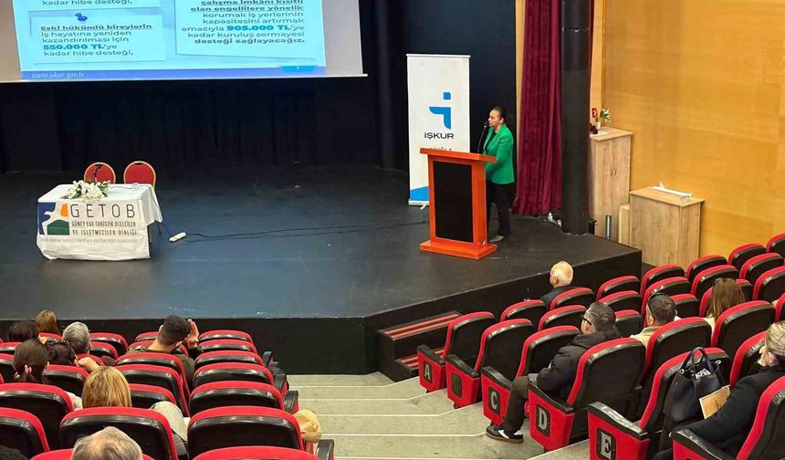 Muğla İŞKUR'dan istihdam teşvikleri bilgilendirme toplantıları devam ediyor