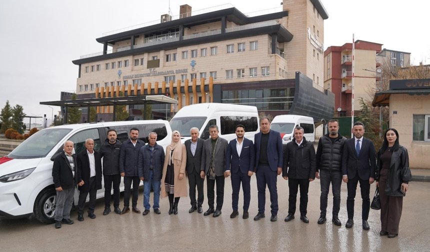 Şırnak Belediyesi araç filosunu güçlendiriyor