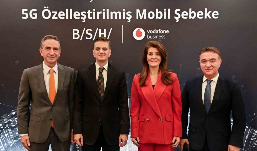 Vodafone ve BSH, 5G Özelleştirilmiş Mobil Şebeke teknolojisini devreye aldı