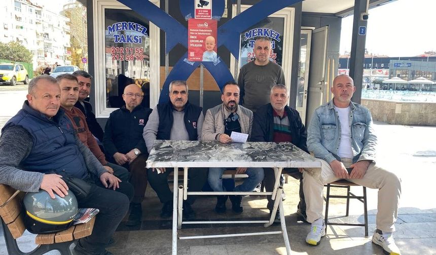 Aydın'da ticari taksi şoförlerinden zam çağrısı