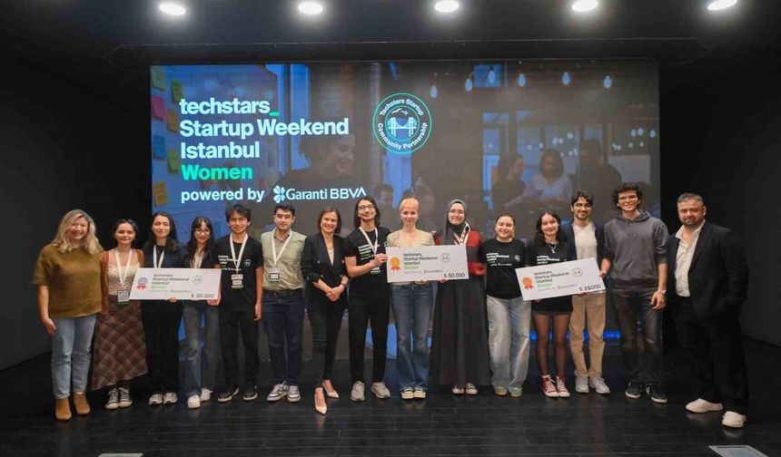 Garanti BBVA ana desteğiyle düzenlenen Techstars Startup Weekend Women İstanbul gerçekleşti