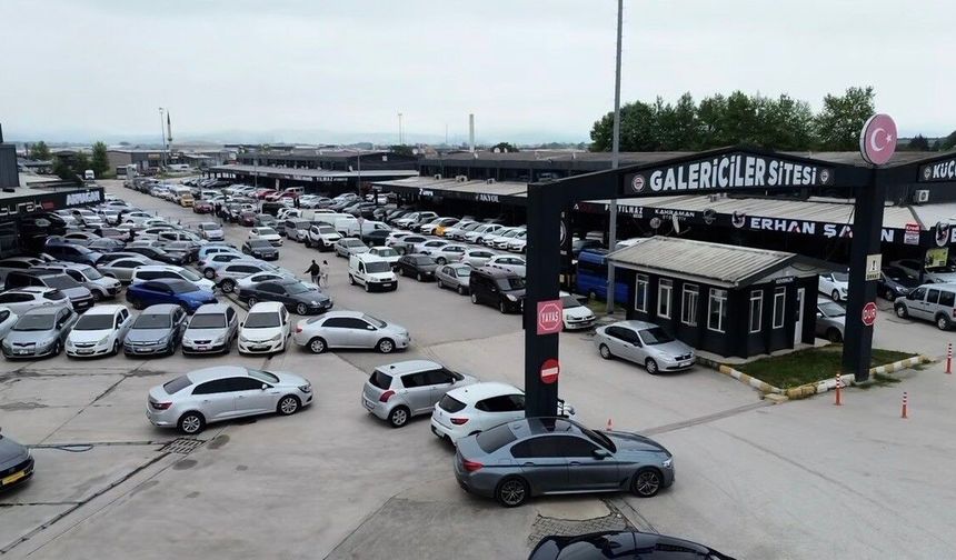 İkinci el araç piyasasında durgunluk yaşanıyor