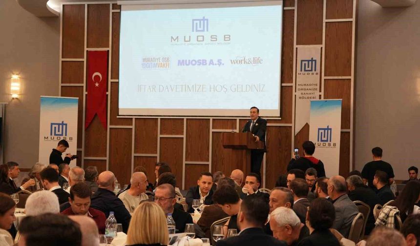 Manisa sanayicisi Muradiye OSB'nin iftarında buluştu