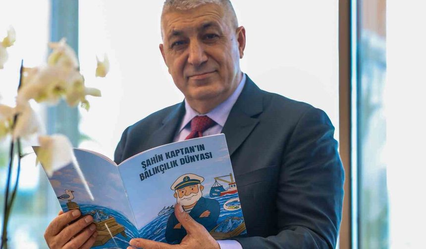 Şahin Kaptan, çocuklara balığı sevdirmek için yola çıktı