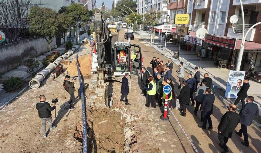 Saruhanlı'da 22 milyon TL'lik altyapı seferberliği