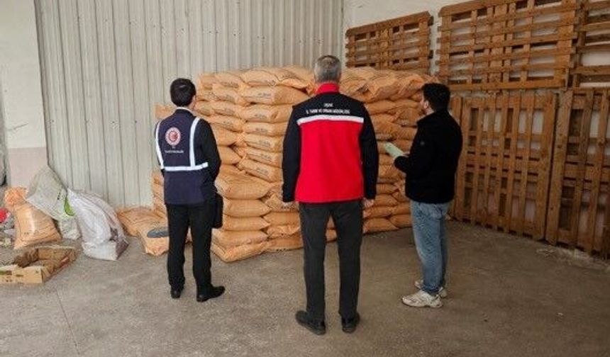 Uşak'ta gübre bayilerine denetim