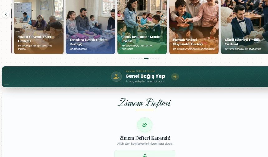 Zimem defterinde ki 2 milyon 40 bin TL'lik borç kapandı