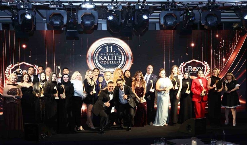 11. Uluslararası Altın Kalite Ödülleri sahiplerini buldu