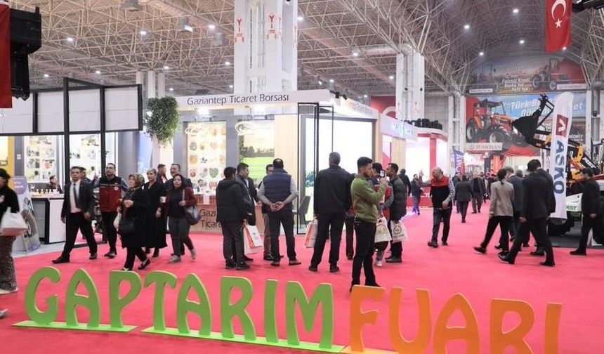 16. GAPTARIM Fuarı, sektörü Gaziantep'te buluşturdu