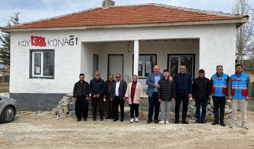 Ağaçören ilçesinin 21 kilometrelik içme suyu hattı yenilendi