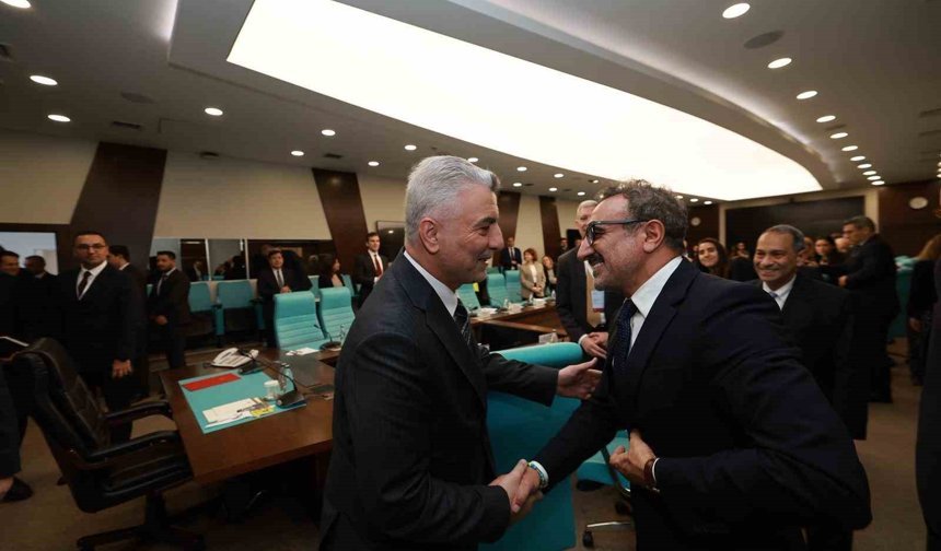 Bakan Bolat, ABD Ticaret Odası heyetiyle bir araya geldi