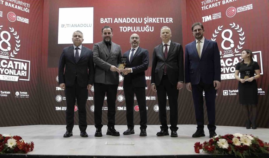 Batı Anadolu Şirketler Topluluğu'na üç ödül birden