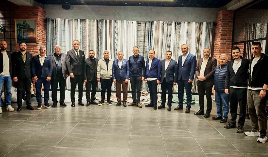 BTSO başkan adalı Özer Matlı, tekstil sektörü temsilcileriyle buluştu