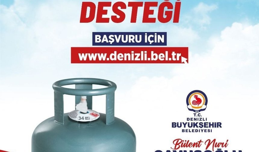 Denizli'de mutfak bütçesine 1,3 milyonluk destek