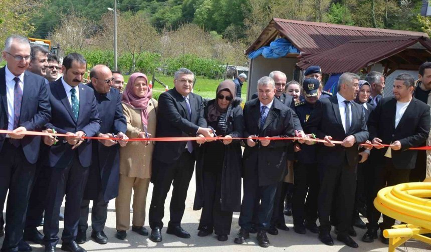 Erfelek doğalgaza kavuşuyor: 135 milyonluk yatırımda ilk kazma vuruldu