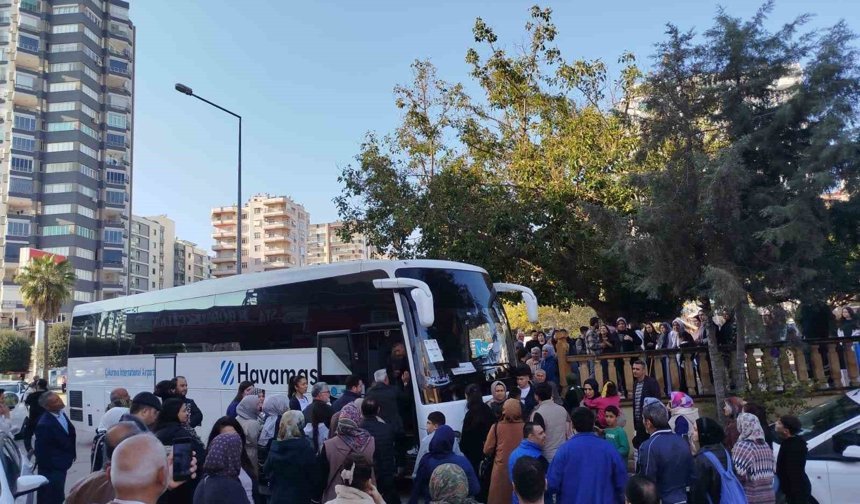 HAVAMAŞ, umreye gidenleri dualarla uğurladı