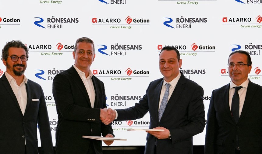 Rönesans Enerji ilk batarya yatırımını başlattı