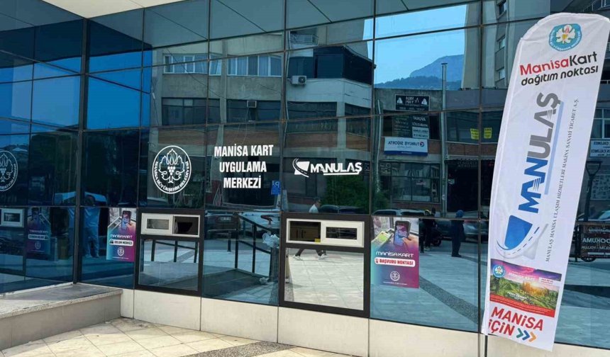Yeni ManisaKart noktası hizmete başladı