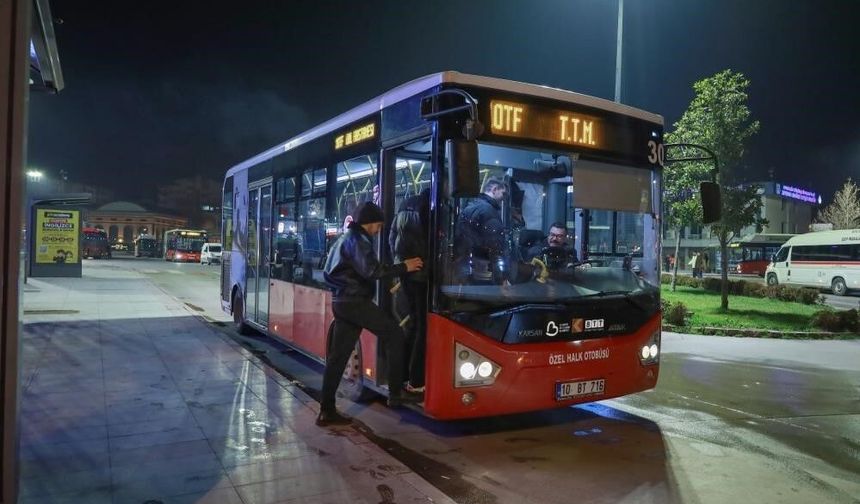 Balıkesir'de toplu ulaşıma zam